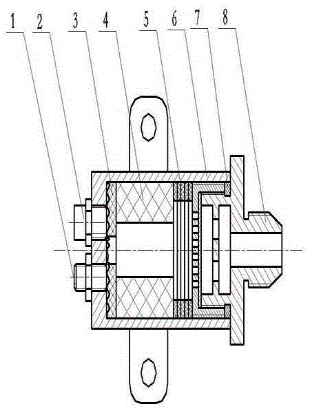 A detonation bomb with detonation wave and laser detonation at the same time