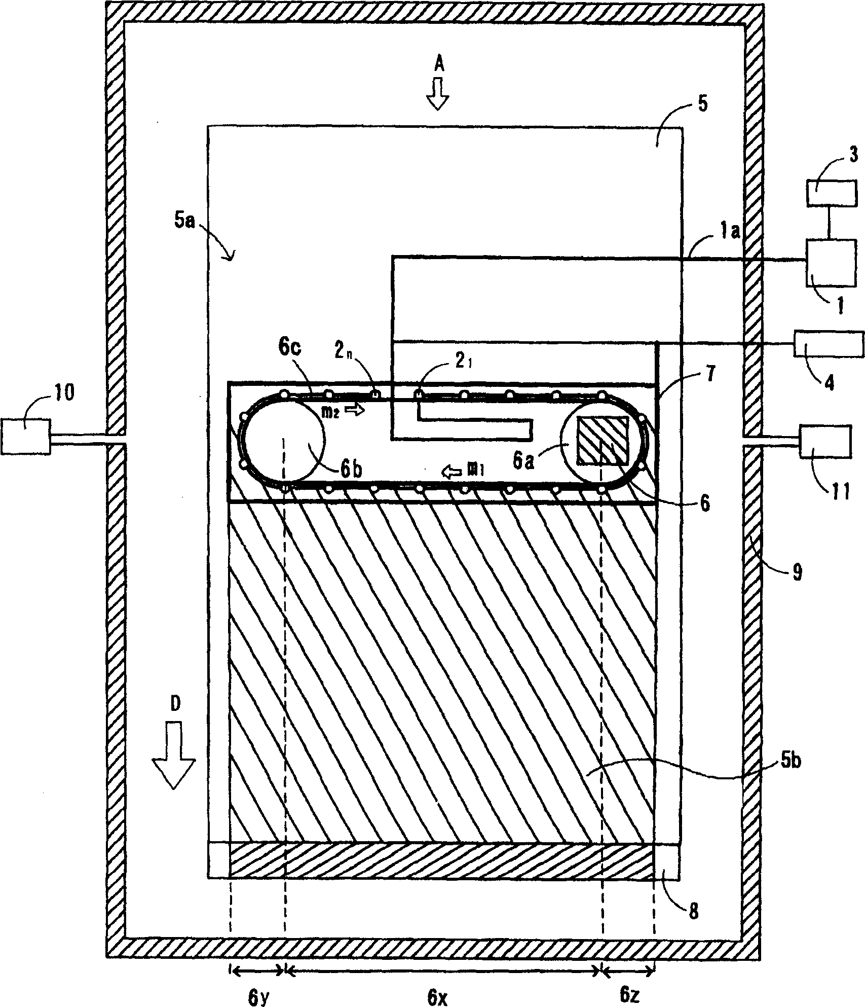 Method and apparatus of producing fibrous aggregate