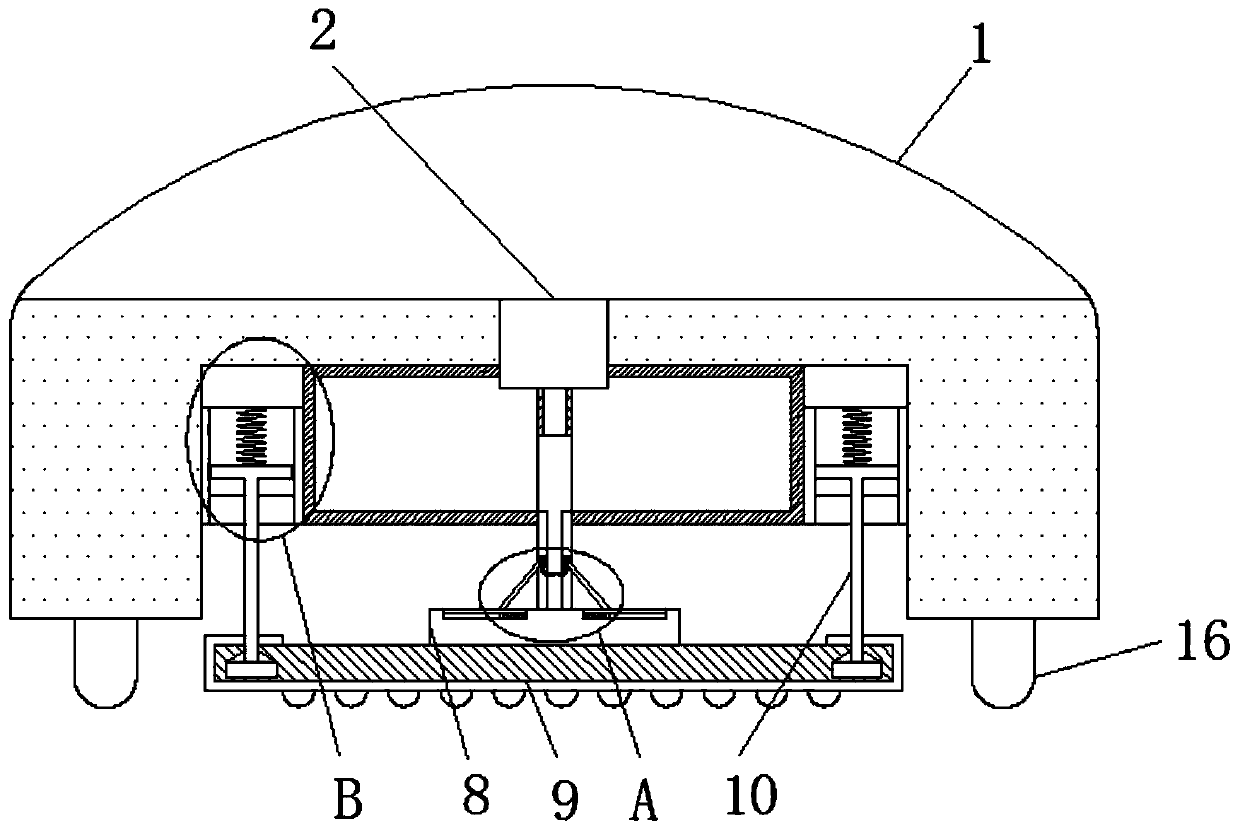 device-for-mixing-and-winding-garbage-based-on-volume-change-and-then