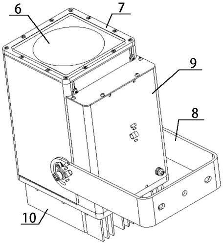 Kepler type light beam imaging pattern lamp