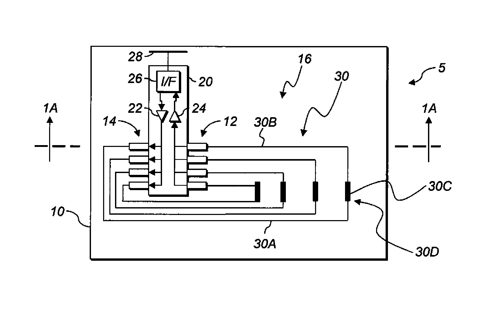 Electronic storage system with code circuit