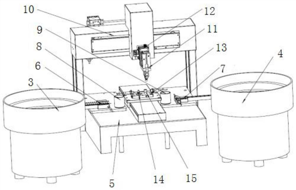 Automatic grading mechanism for ball head and ball socket of engine