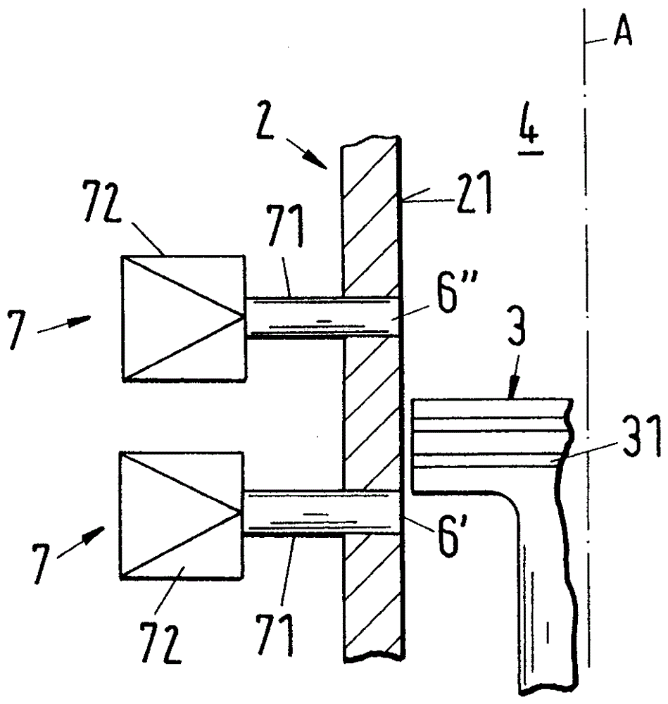 Large diesel engine