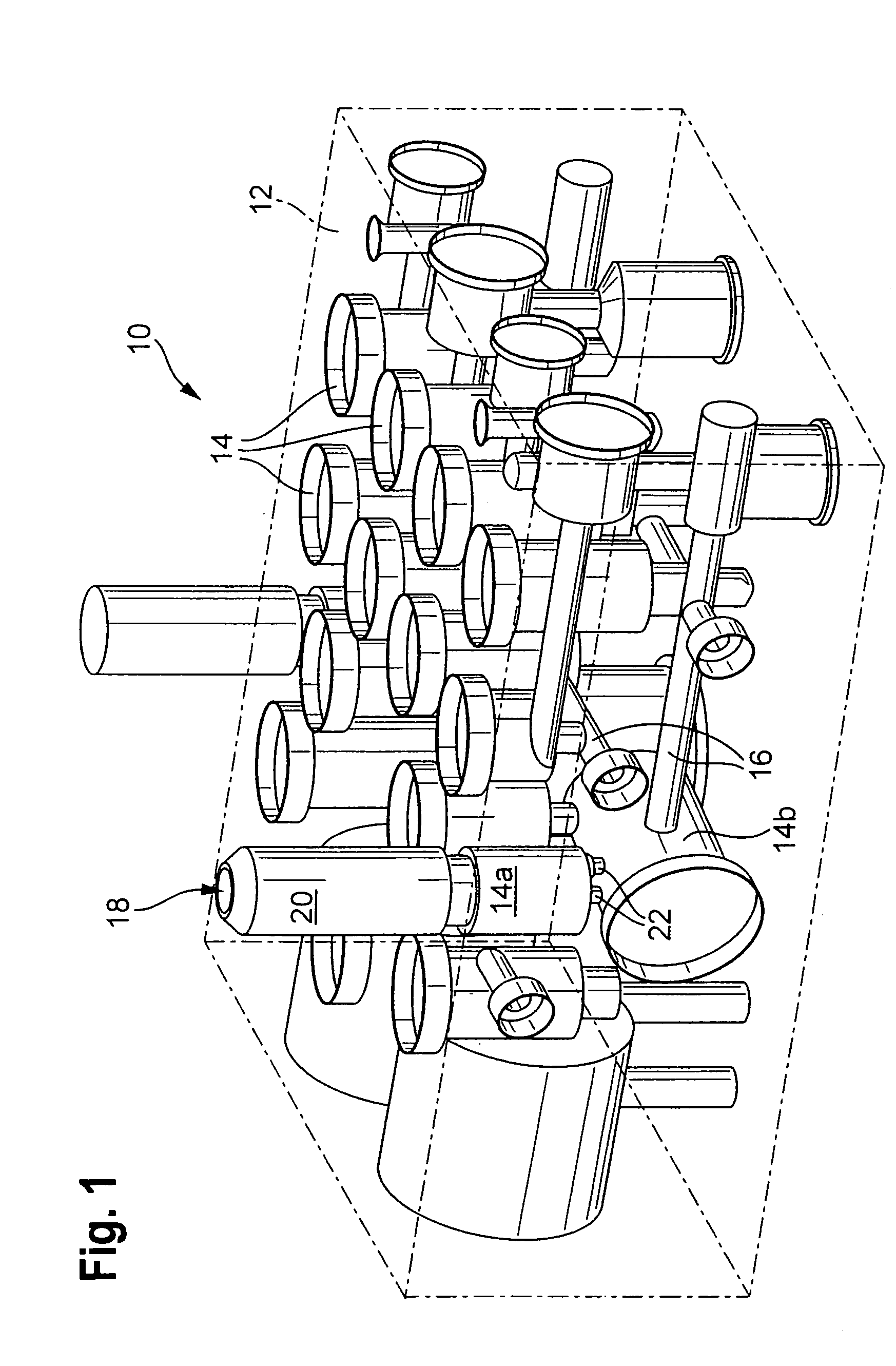 Device for damping pressure pulsations and a hydraulic unit equipped with this device