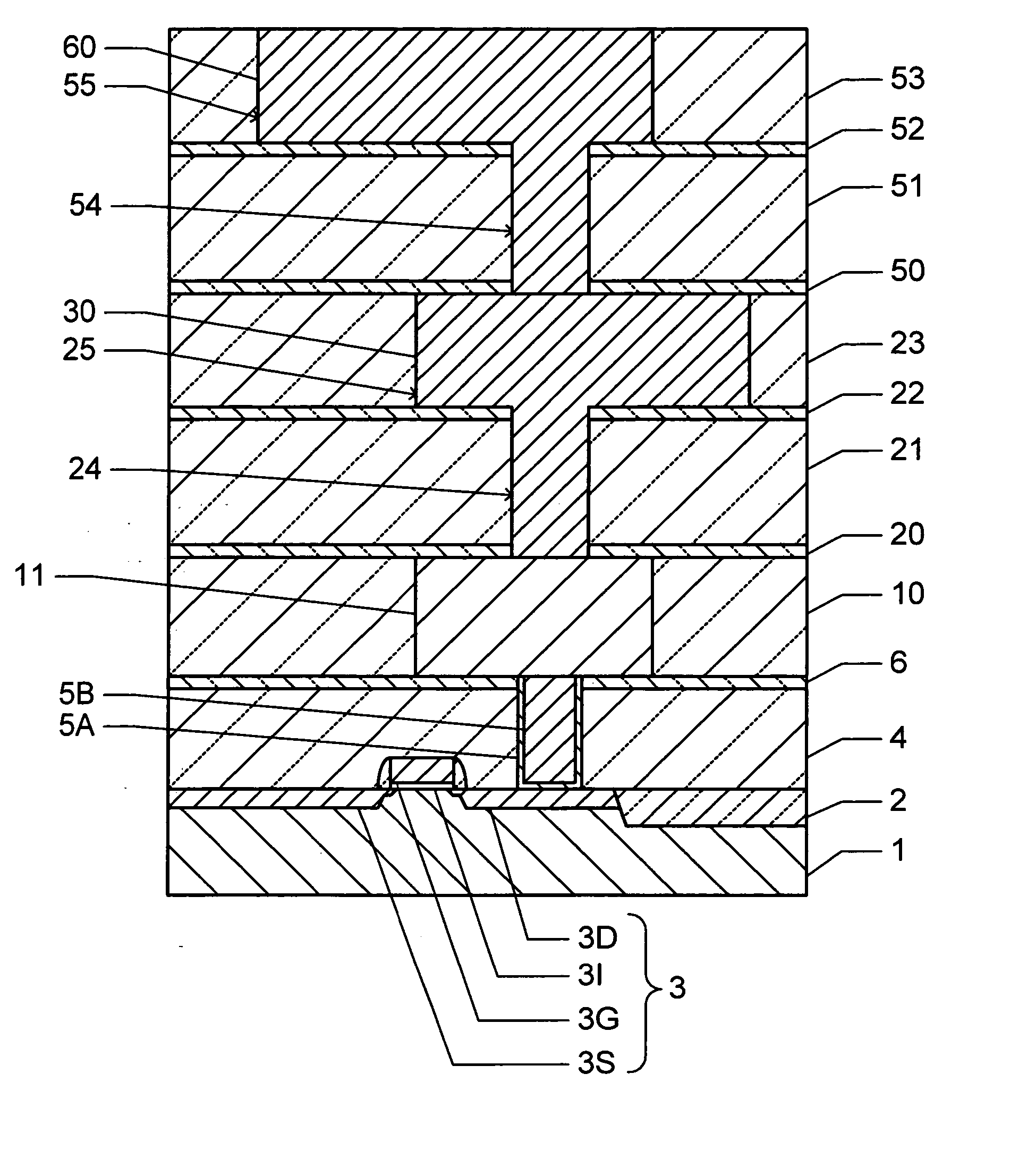 Manufacture method for semiconductor device suitable for forming wirings by damascene method and semiconductor device