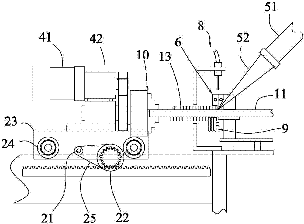 Numerical control helical finned tube laser welding molding equipment and welding molding method thereof