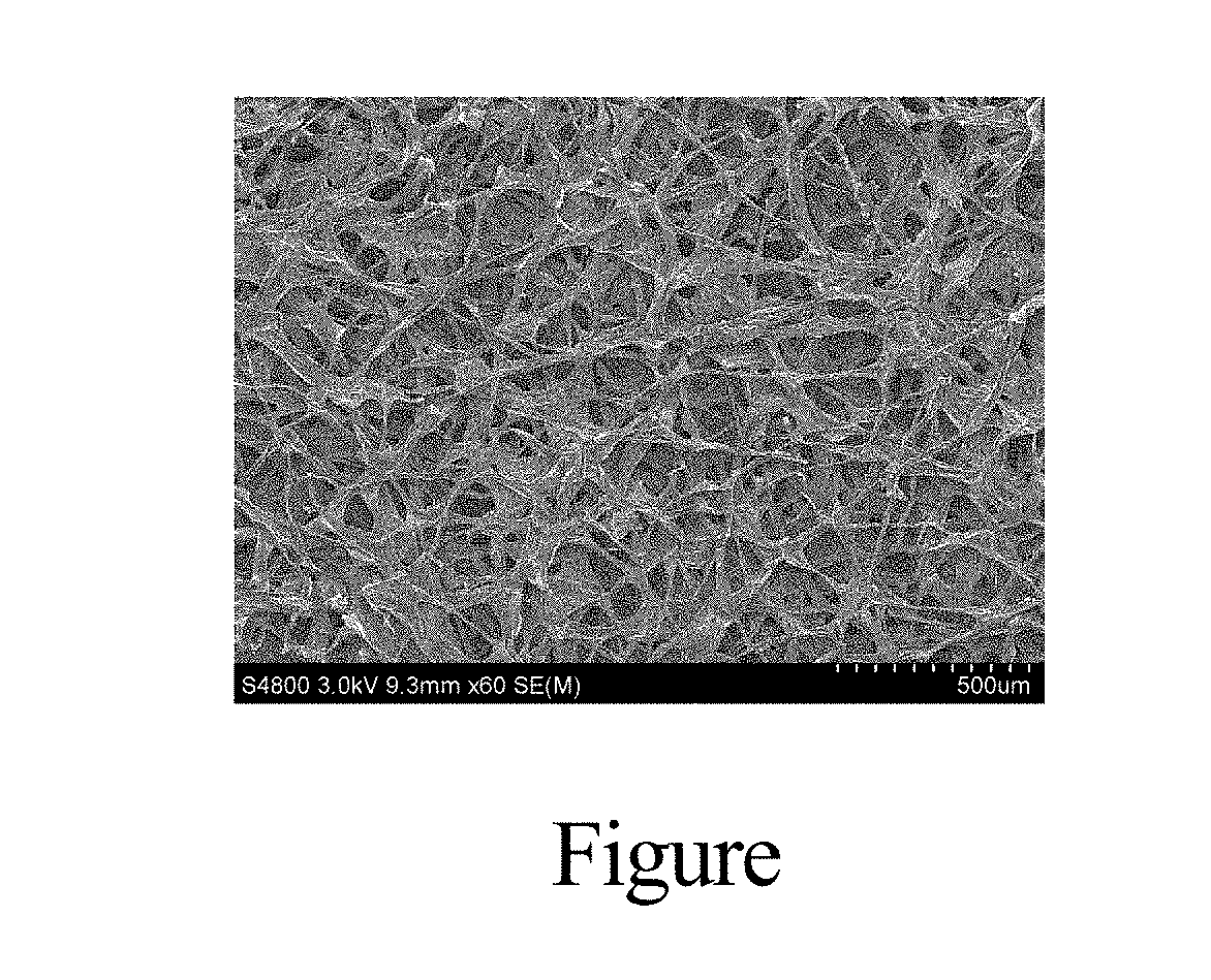 Non-woven graphene fiber fabric and preparing method thereof