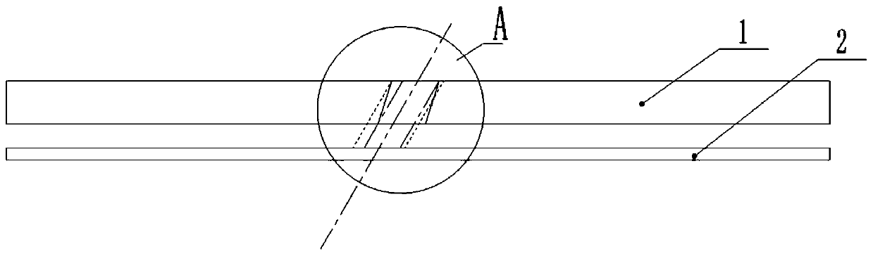 An inclination measuring device and method for a cylinder head inclined hole