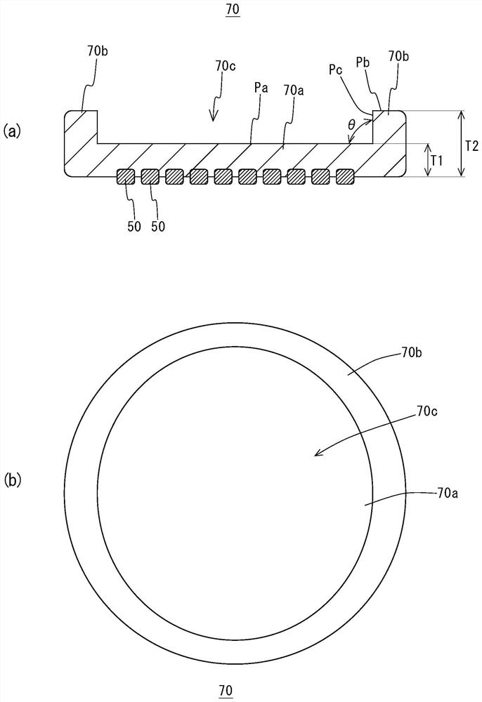 Wide-gap semiconductor substrate, apparatus for manufacturing wide-gap semiconductor substrate, and method for manufacturing wide-gap semiconductor substrate