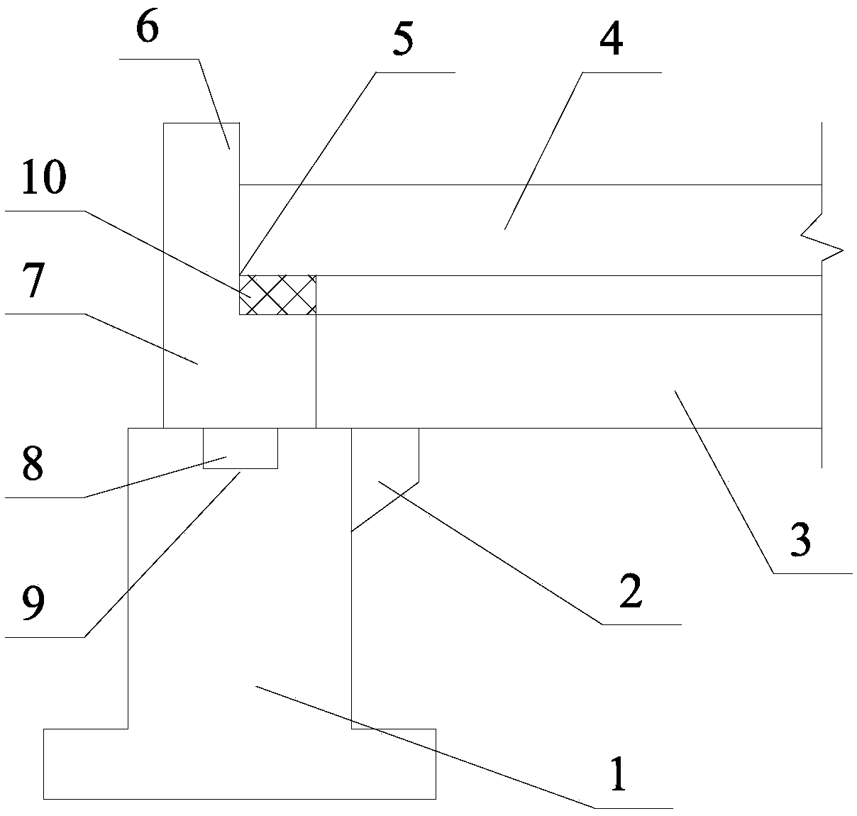 Prefabricated assembly type concrete structure leisure plank road and construction method thereof