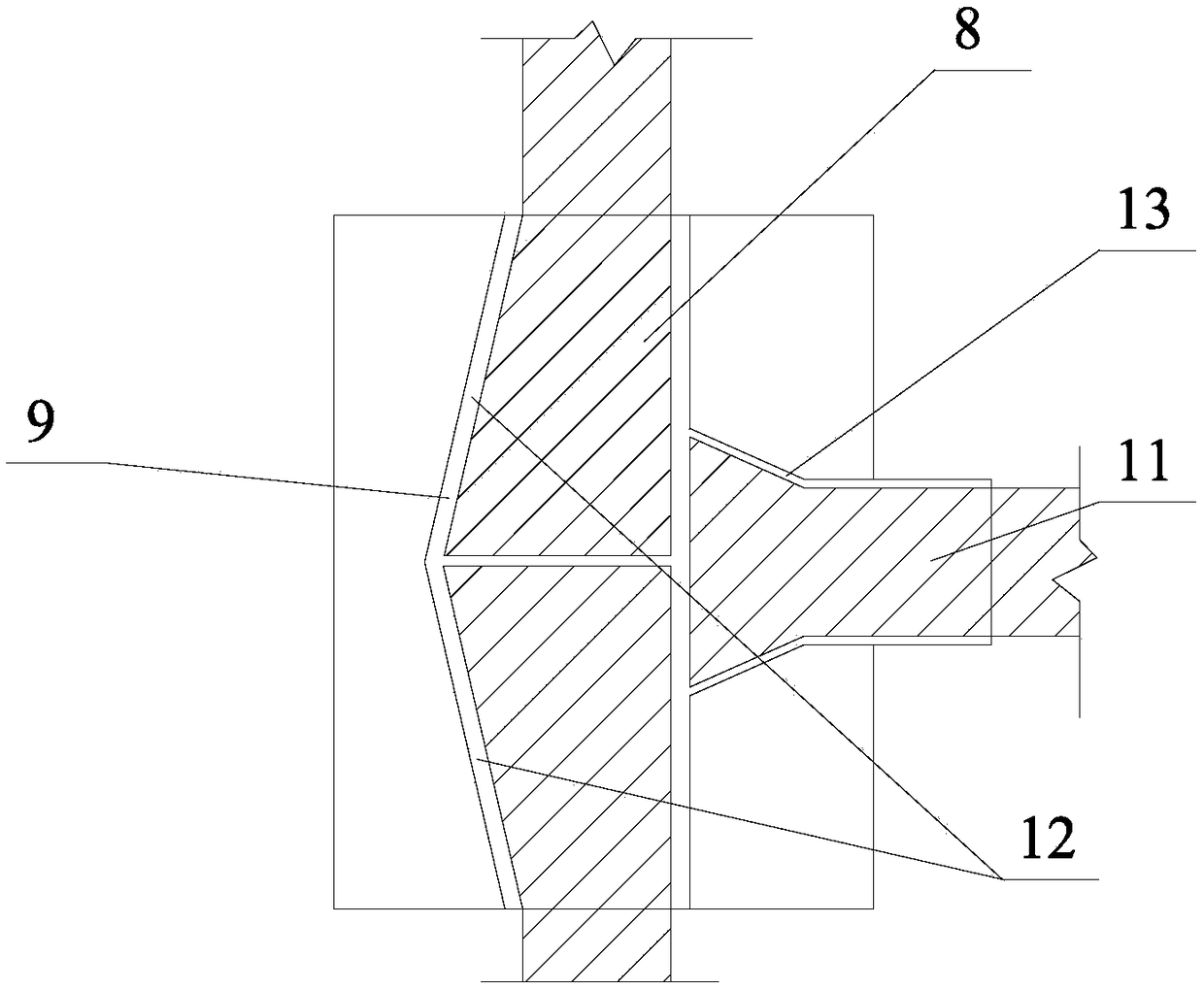 Prefabricated assembly type concrete structure leisure plank road and construction method thereof