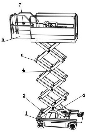 Auxiliary device with stable structure and for steel structure installation