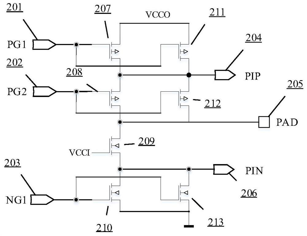 Wide-range input/output interface circuit