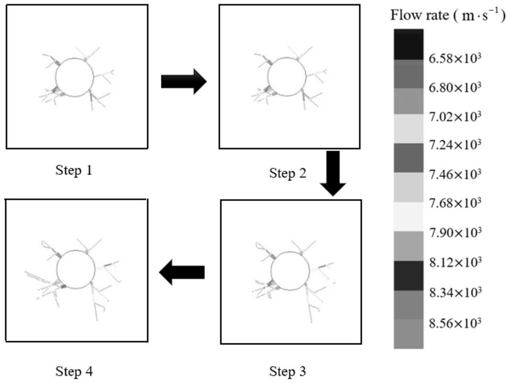 Method and device for predicting drilling fluid leakage of fractured formation by using DFN