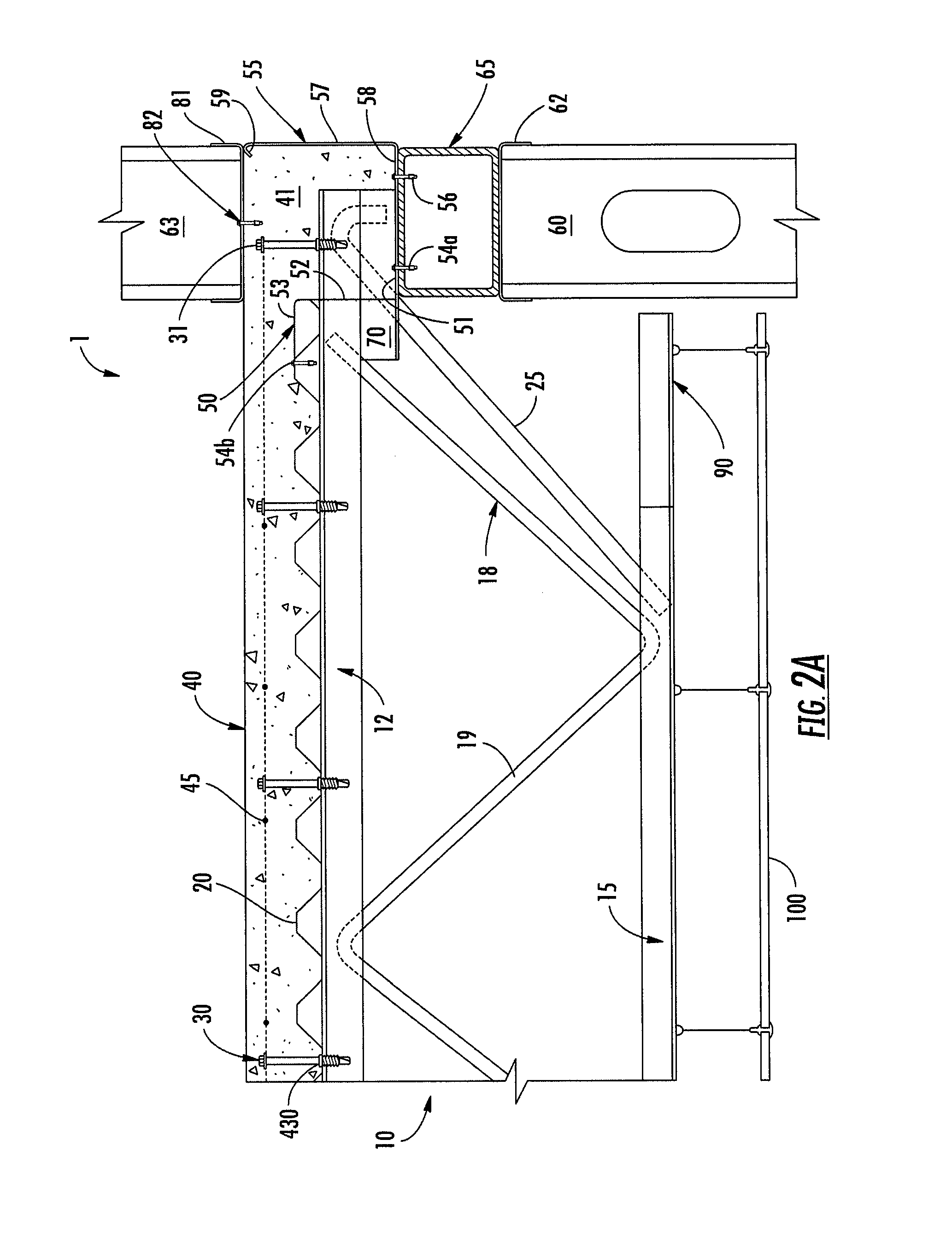 Composite joist floor system