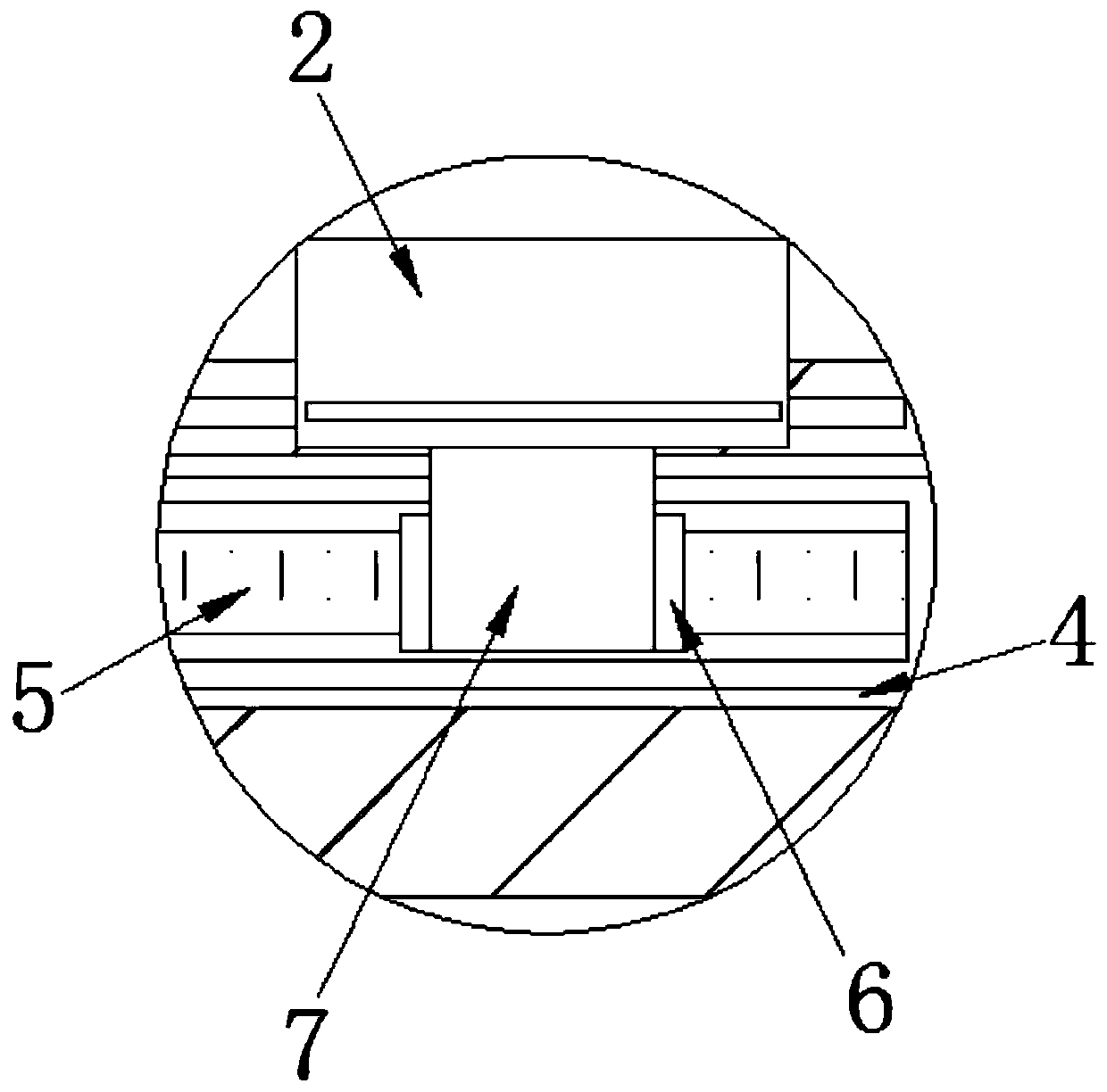 Novel CT examination bed