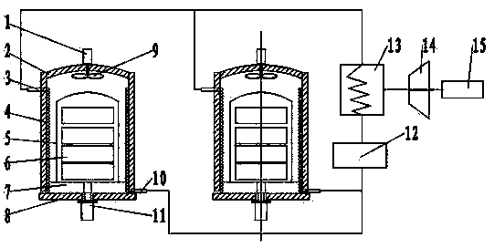 Hood-type annealing furnace device