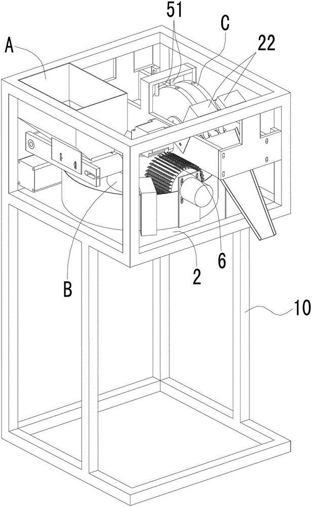 A deoxidizer automatic dispensing machine