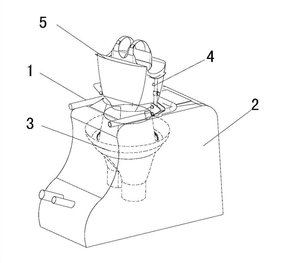 Dual-air-bag weight reduction mechanism for air bag weight reduction training