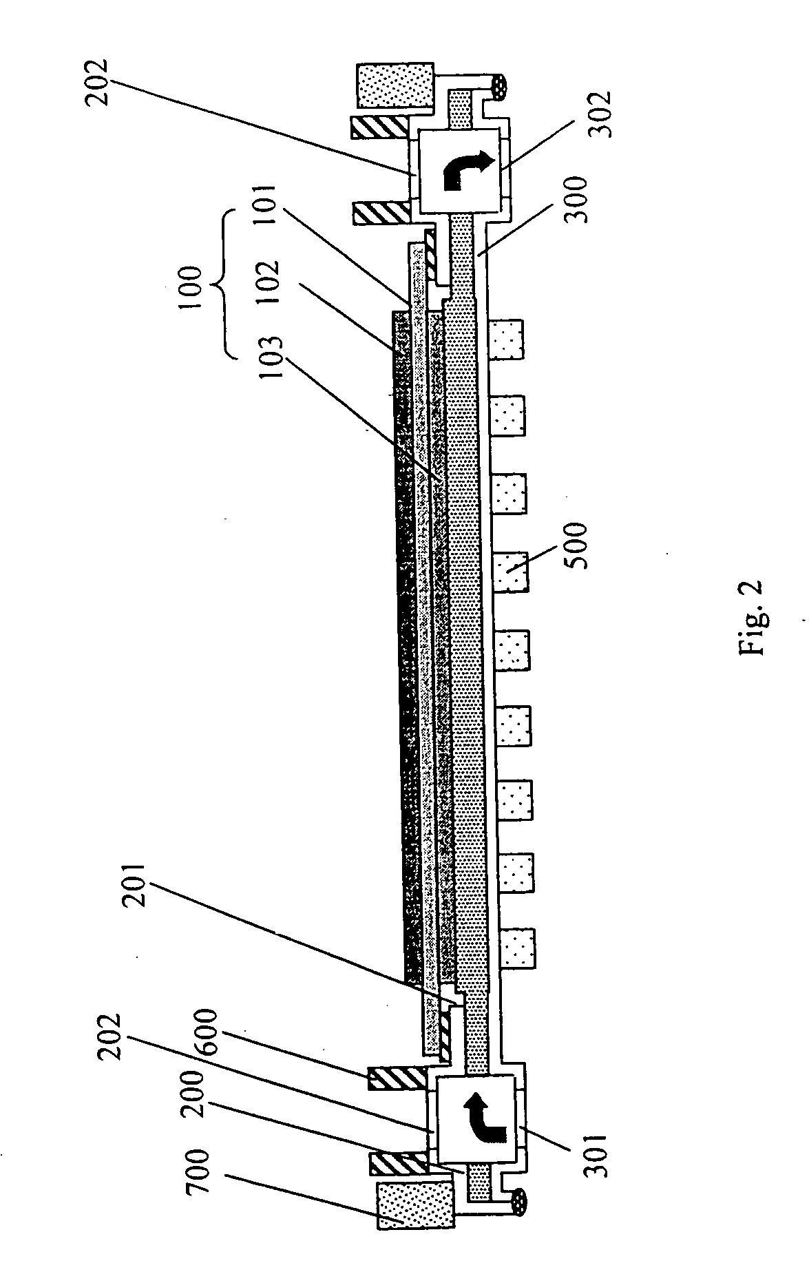 Interconnector for high-temperature fuel cell unit