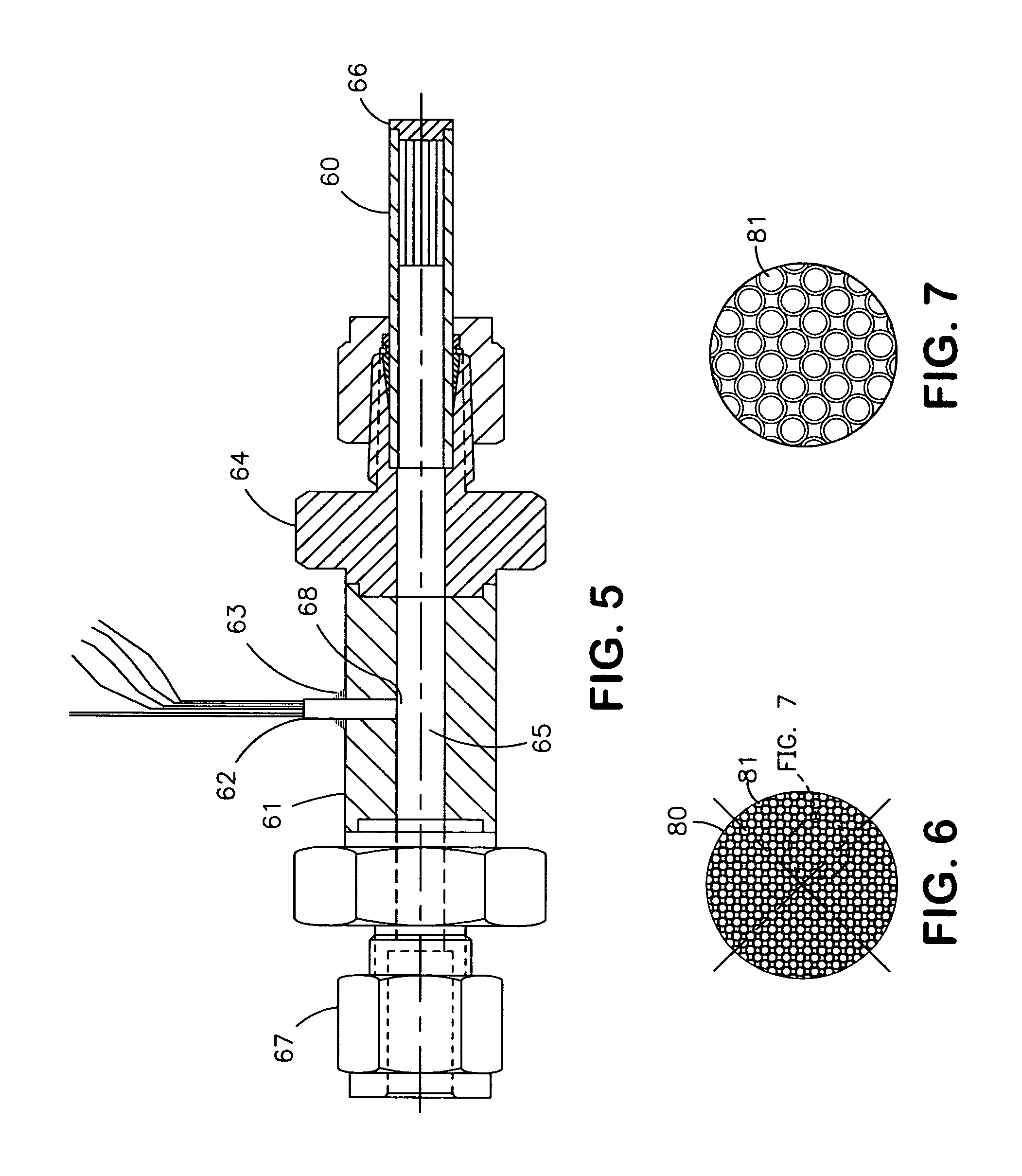 Pressure transducer employing a micro-filter and emulating an infinite tube pressure transducer