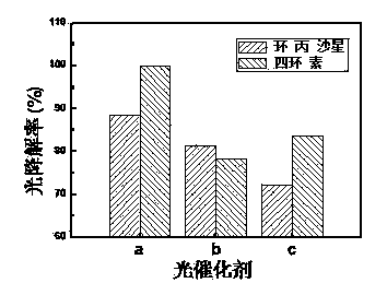 Preparation method of surface imprinting CdS compound photocatalyst based on magnetic carbon material