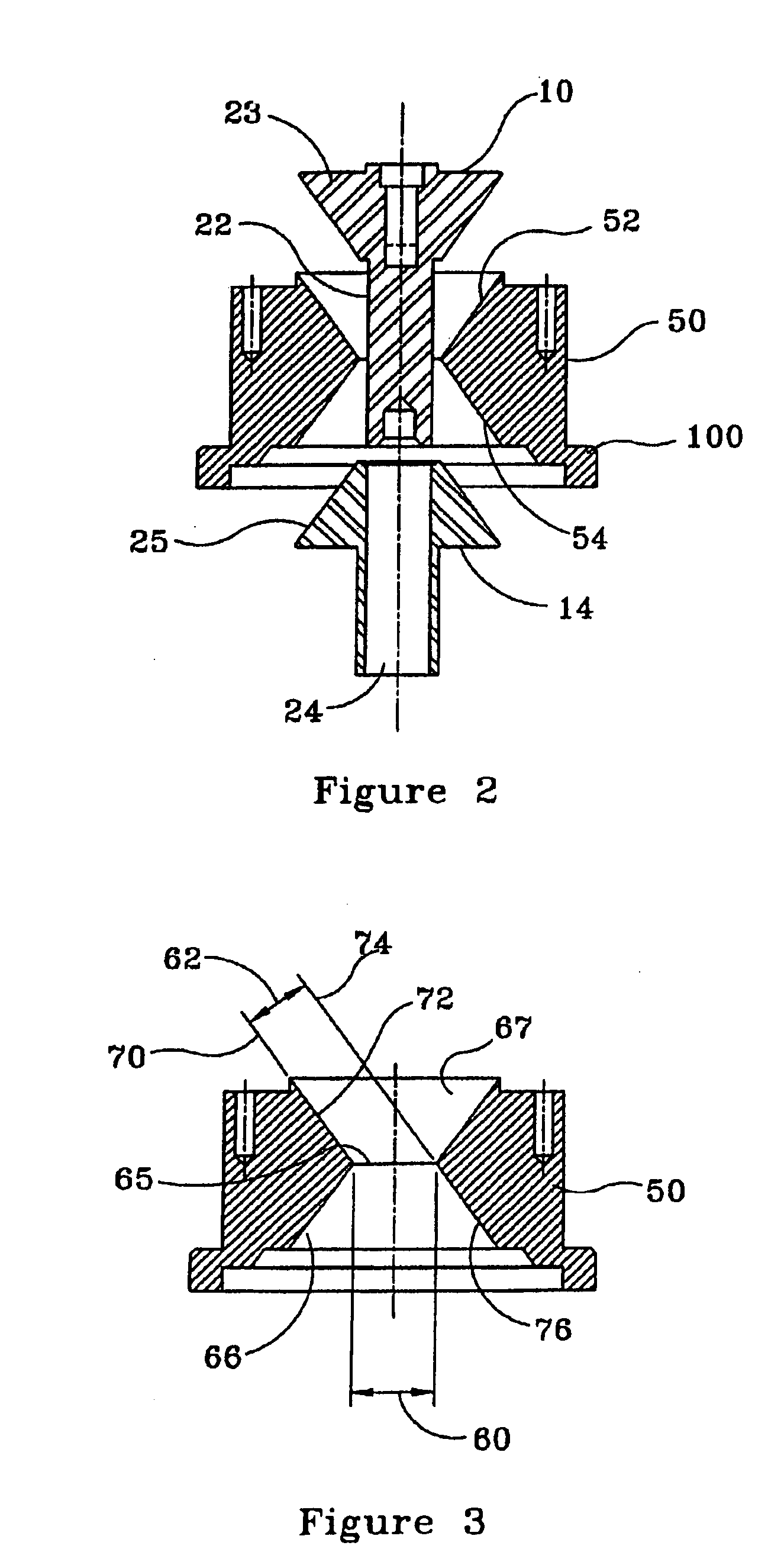 Single piece hub with integral upper and lower female cones and method for making the same