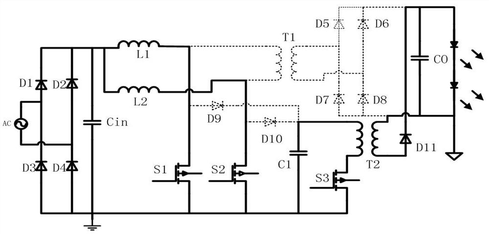 A Low Ripple LED Driver with Leakage Inductance Energy Recovery