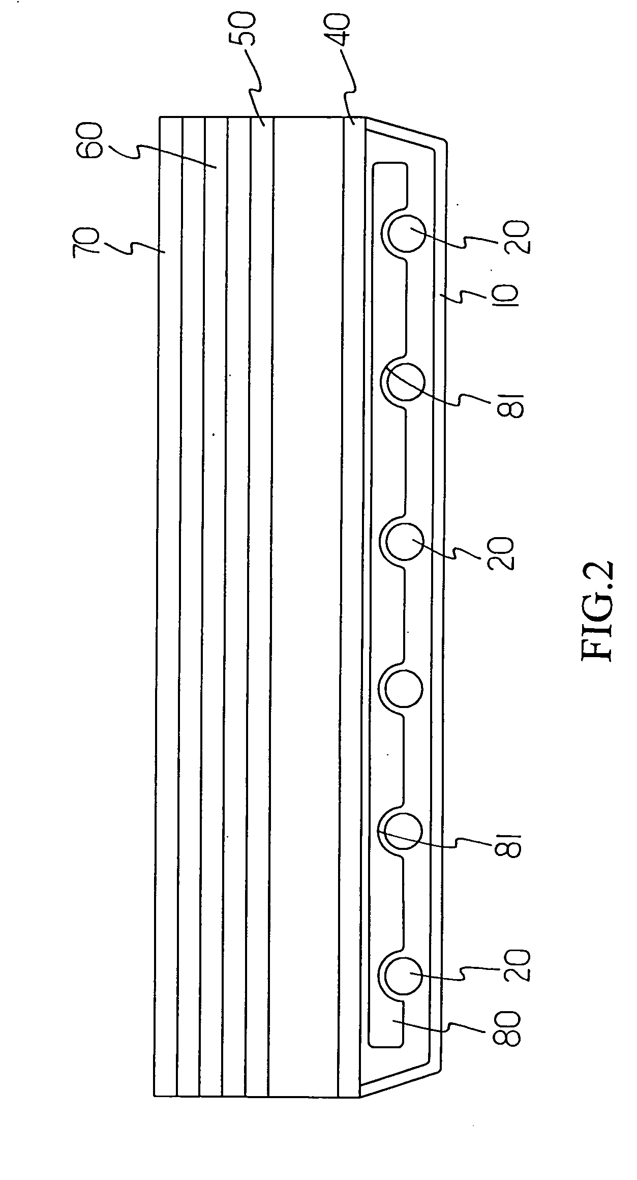 LCD optical waveguide device