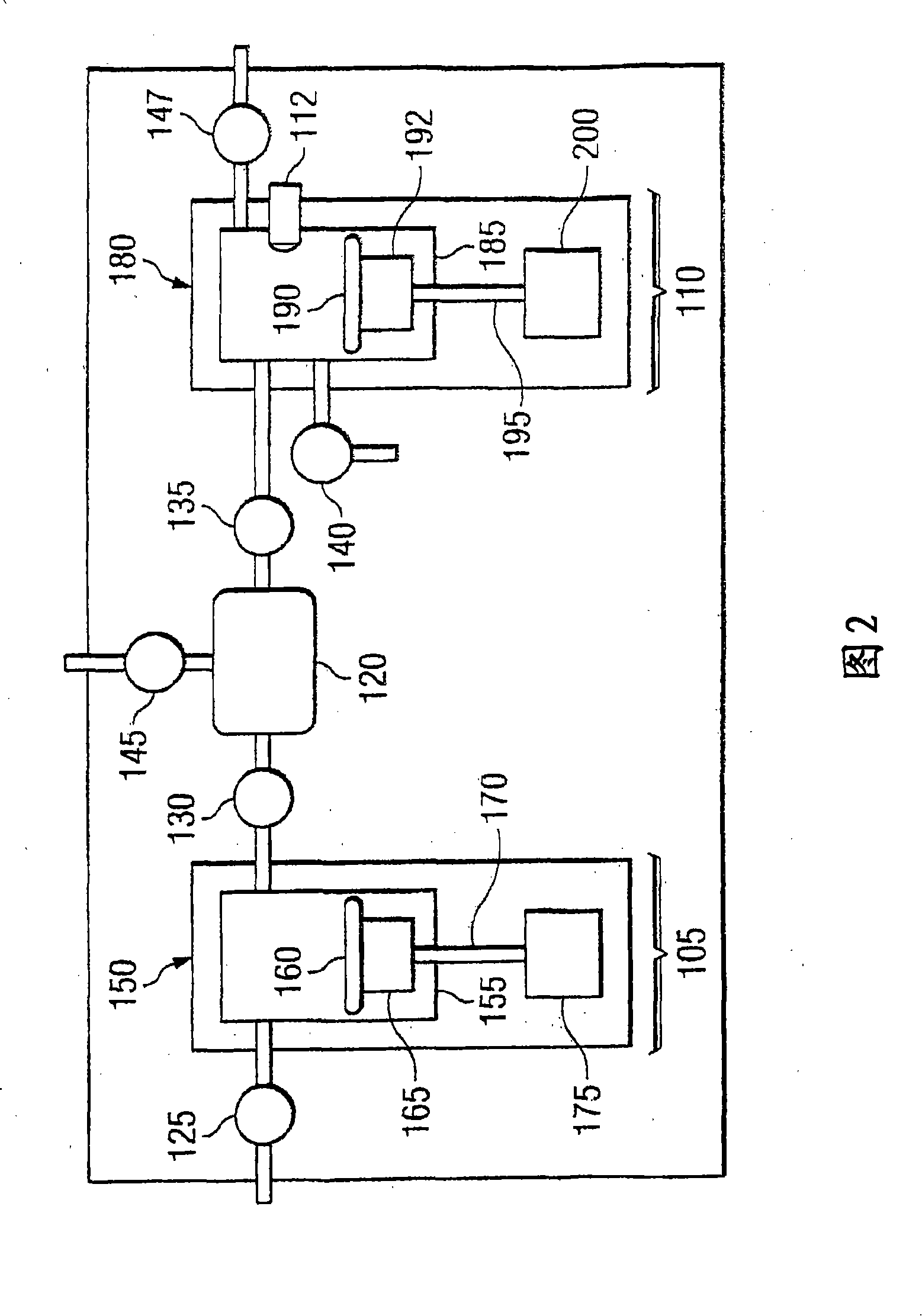 System for position control of a mechanical piston in a pump