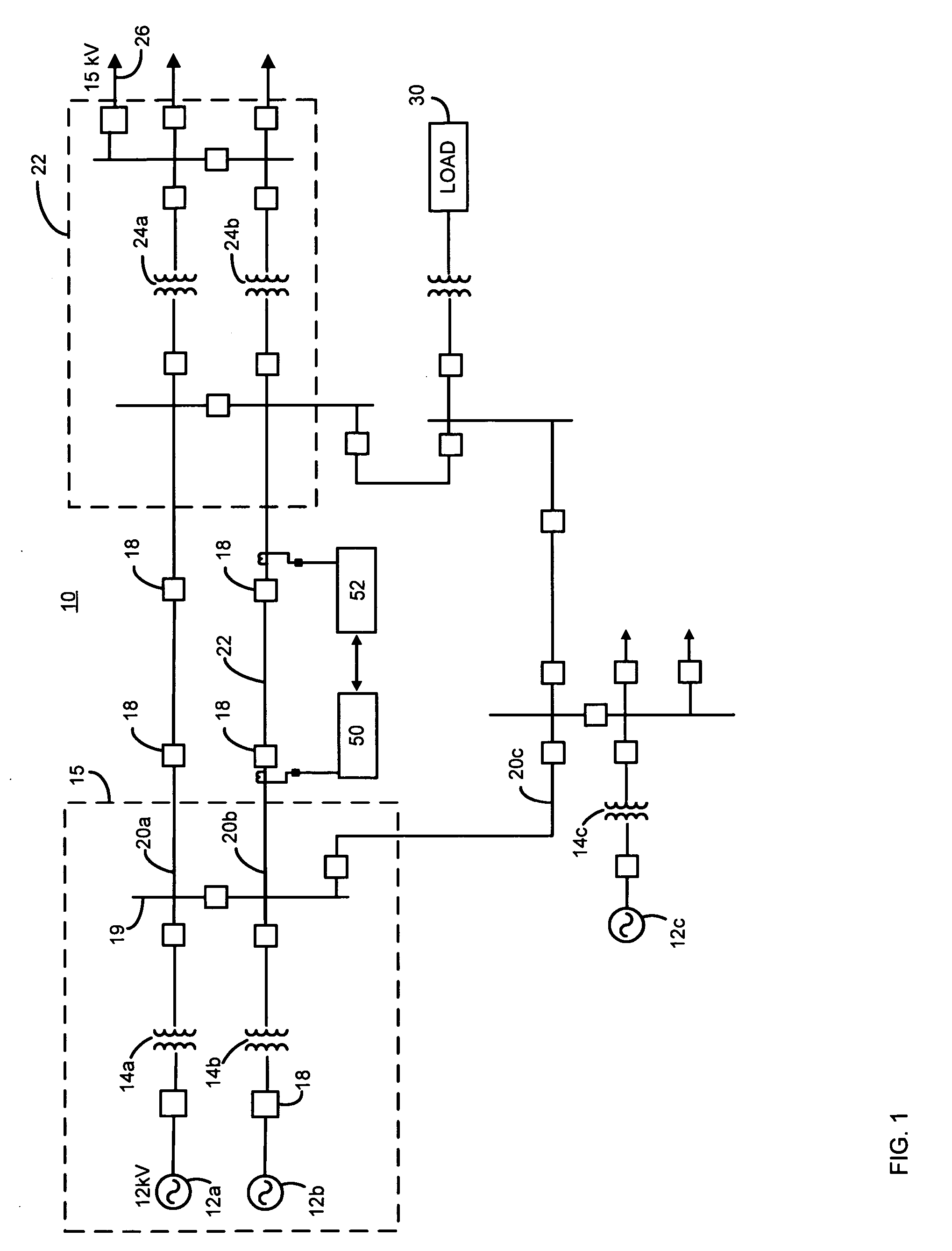 System, apparatus and method for compensating the sensitivity of a sequence element in a line current differential relay in a power system