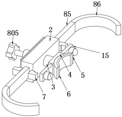 Adjustable spine orthopedic supporting device