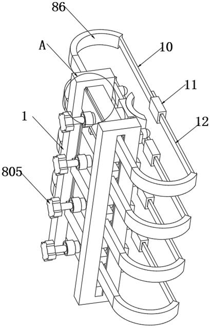 Adjustable spine orthopedic supporting device