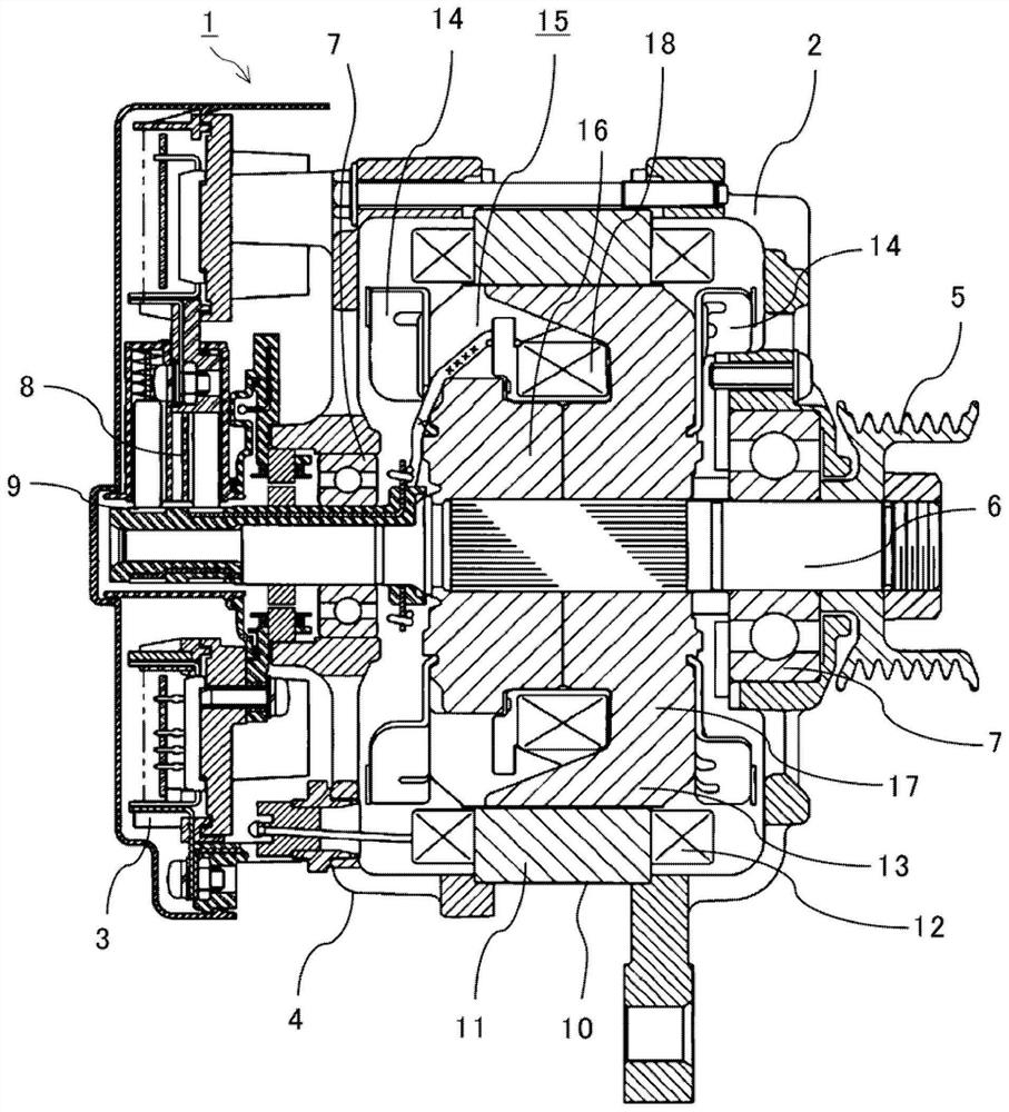 Rotating motor