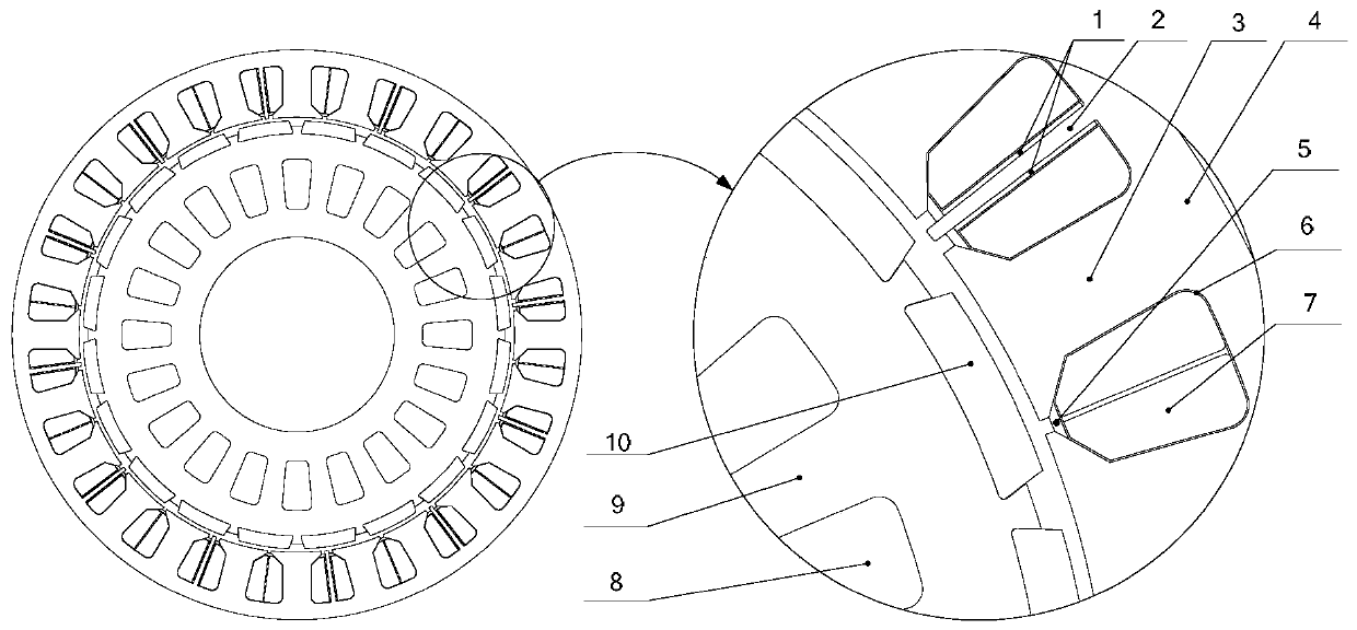 Calculation Method of Temperature Rise of Double Redundancy Permanent Magnet Synchronous Motor Based on Equivalent Thermal Network Model