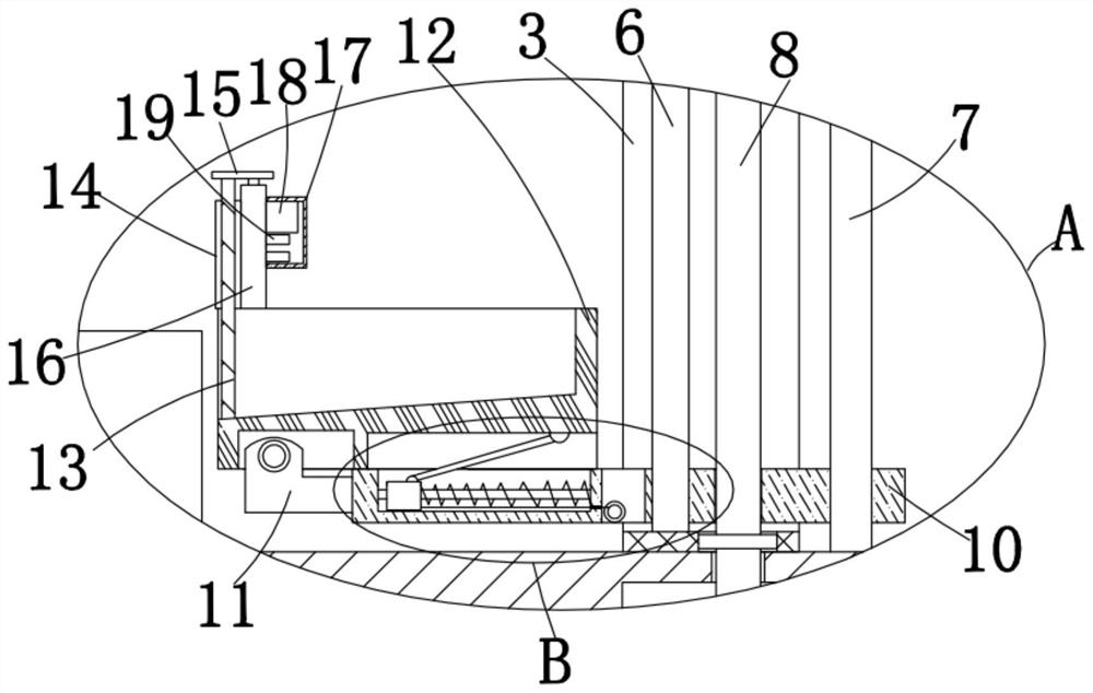 Sorting mechanism for garbage treatment