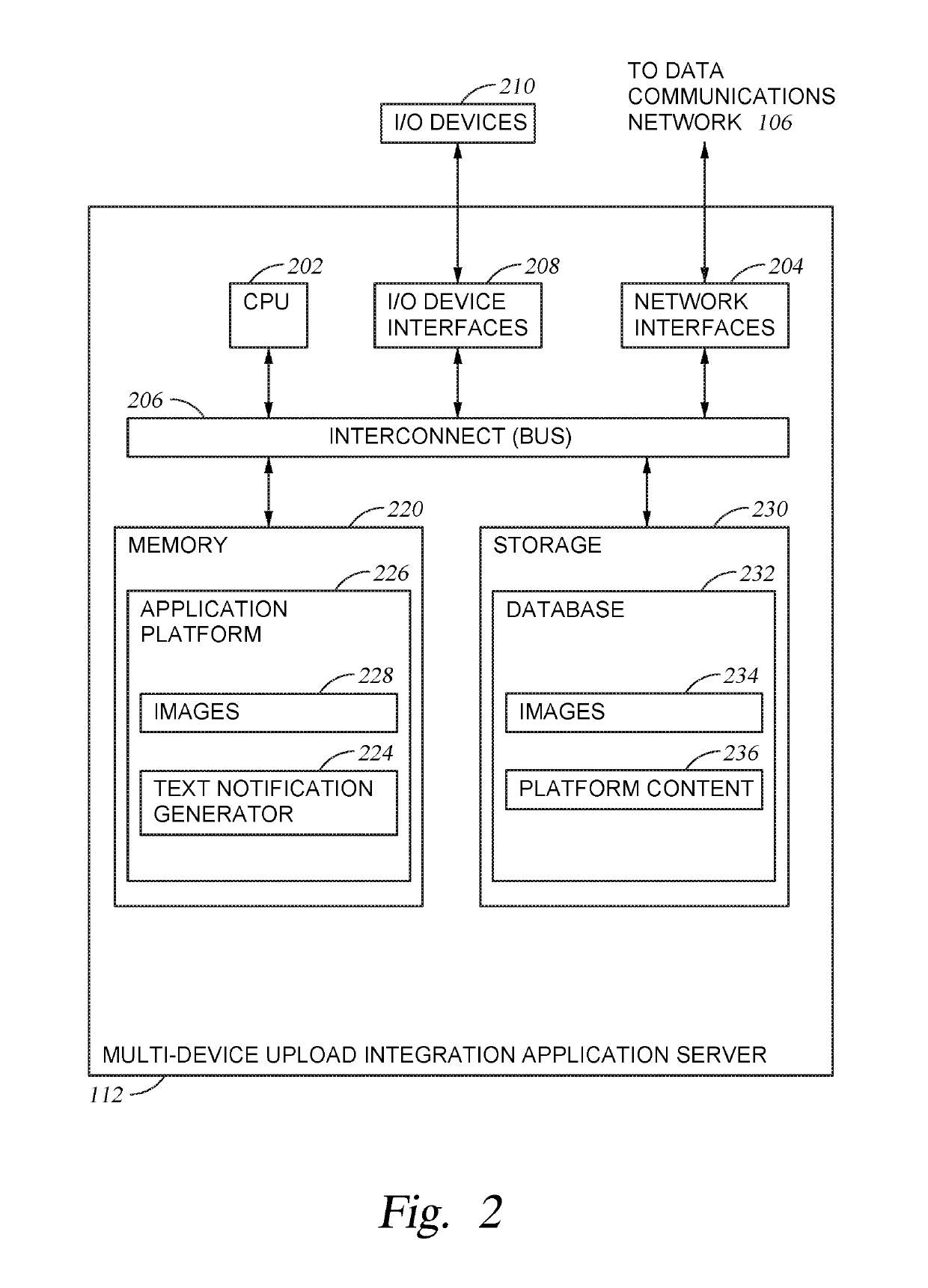 Multi-device upload integration application