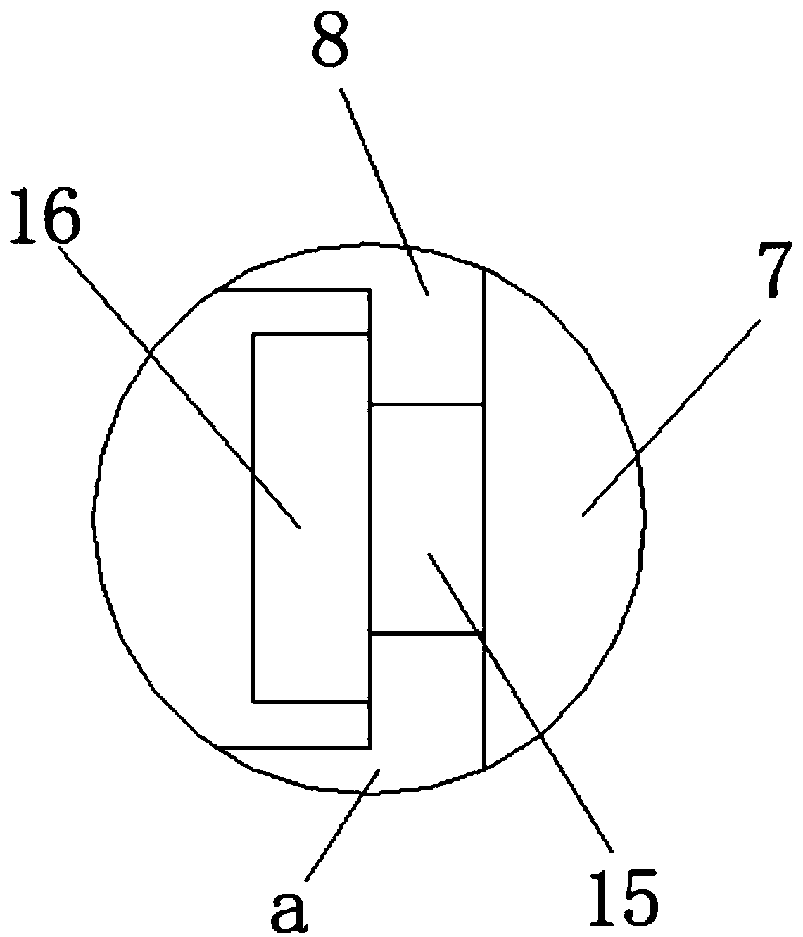 Test device used for testing sealing performance of metal pressure vessel