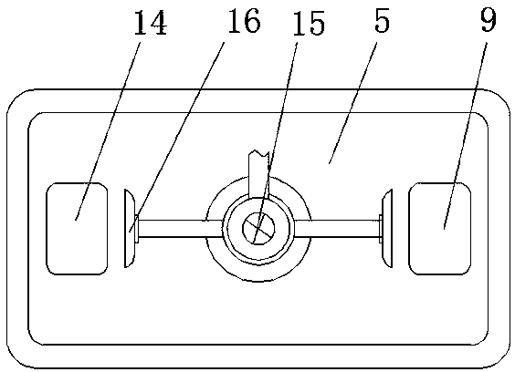 Raw material separation and recycling device for crusher for mechanical and chemical engineering