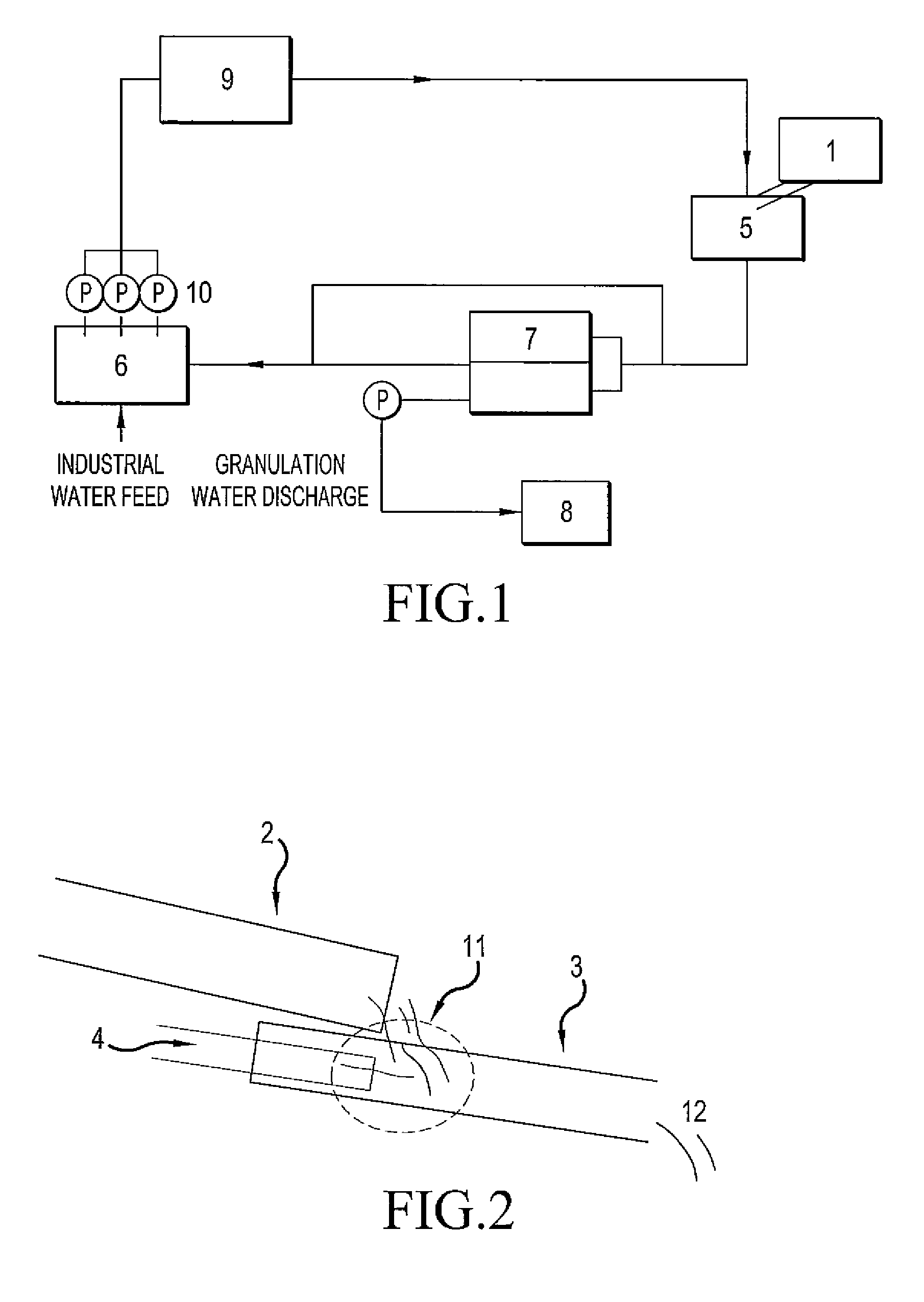 Process of preventing as elution from copper slag