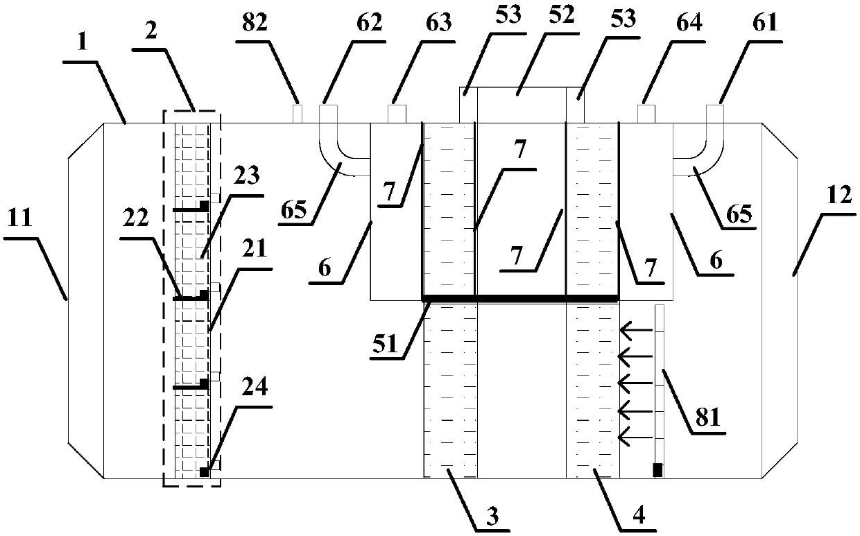 Molecular sieve adsorption apparatus suitable for high humidity organic waste gas