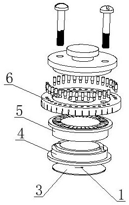 Probe driving structure of adjustable probe card device