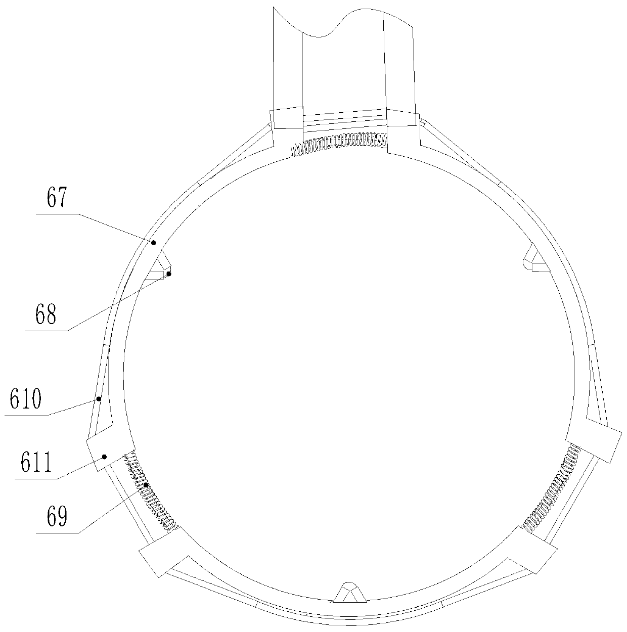 Transfer device of semiconductor wafer