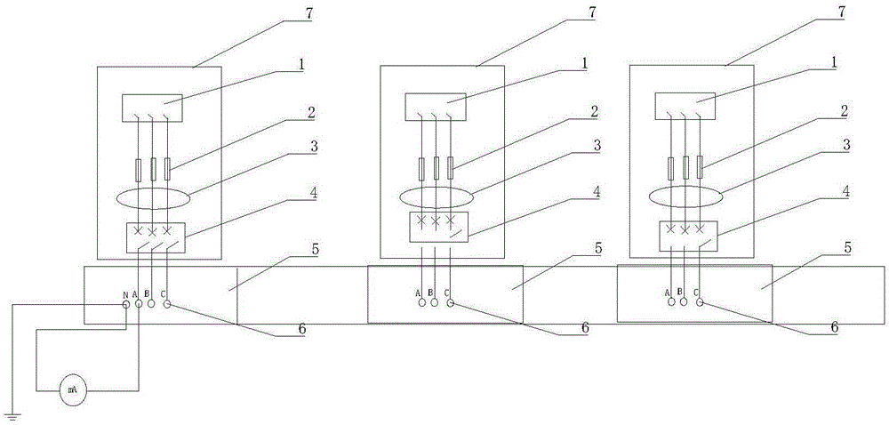 Protector testing device