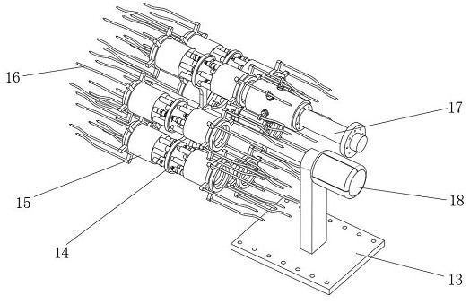 Automatic tool changing numerical control machine tool for graphite processing