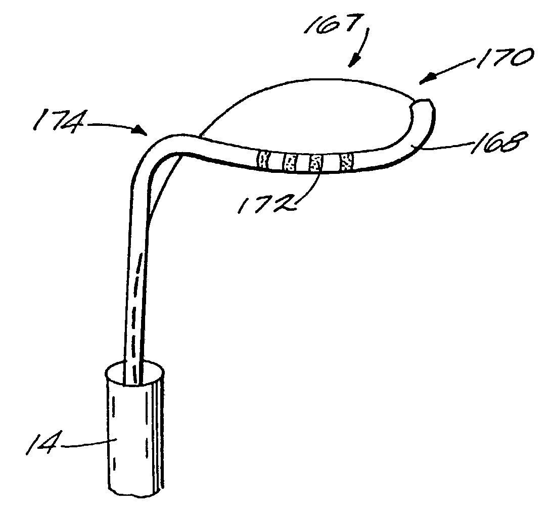 Assemblies for creating compound curves in distal catheter regions