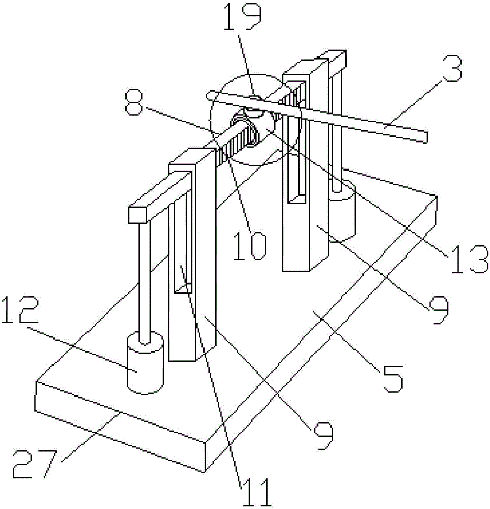 Underground cavity peeping device and method based on three-dimensional scanning and 3D printing