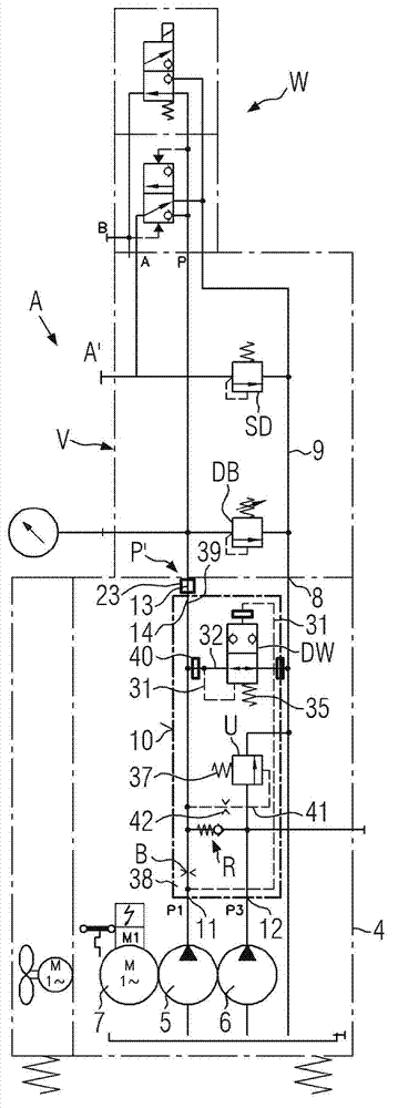 Pump aggregate