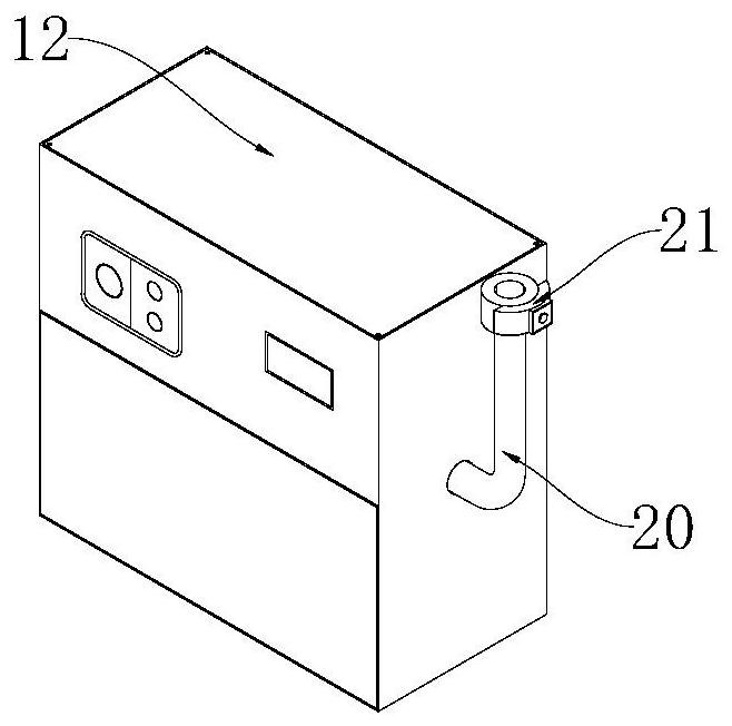 High-energy ion food material purification device and purification method thereof