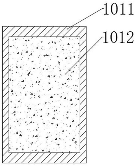 Anti-crack construction waste recycled concrete wallboard